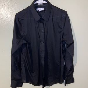 Liz Claiborne - Black Button Up